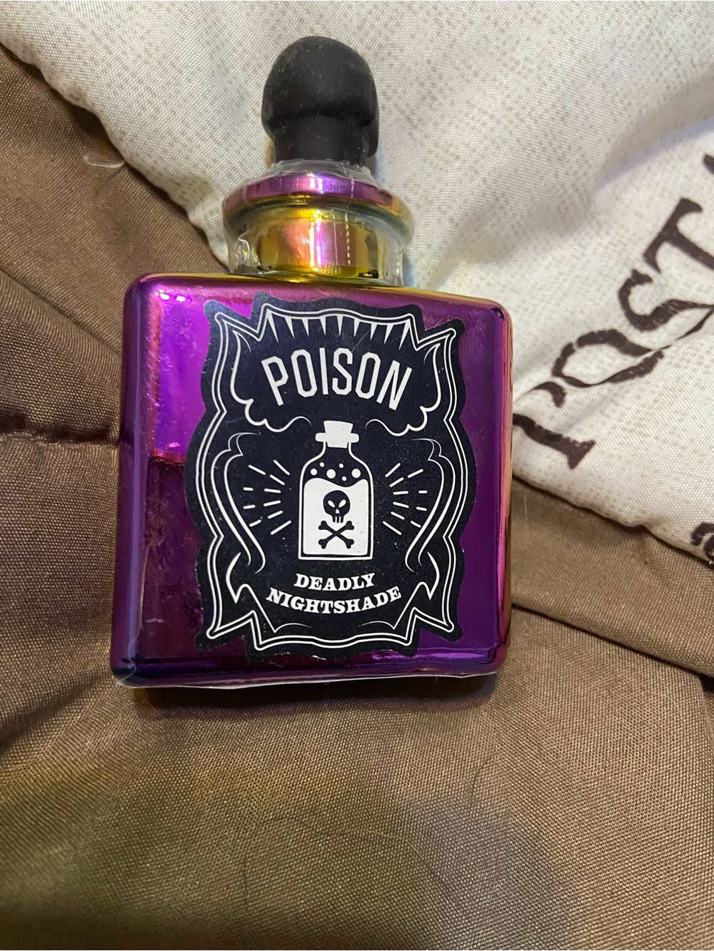 Deadly Nightshade Purple Bath & Body Fragrance Bottle